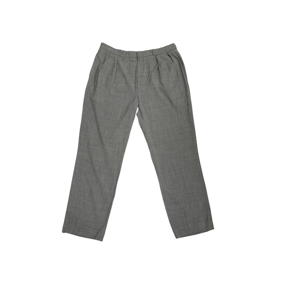 Ralph Lauren Polo Vintage Golf Gray Straight Leg Wool Blend Pants Size Men's 40